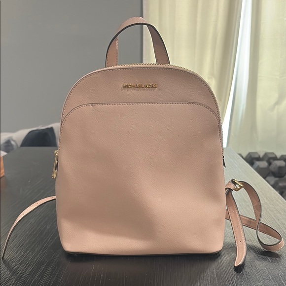 Michael Kors Pink Backpack - Picture 1 of 9